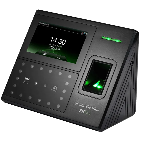 ZKTeco uFace 402 Face Recognition, Face & Fingerprint Terminal, uFace 402 Price Egypt, Multi-Biometric Attendance, ZKTeco Egypt.