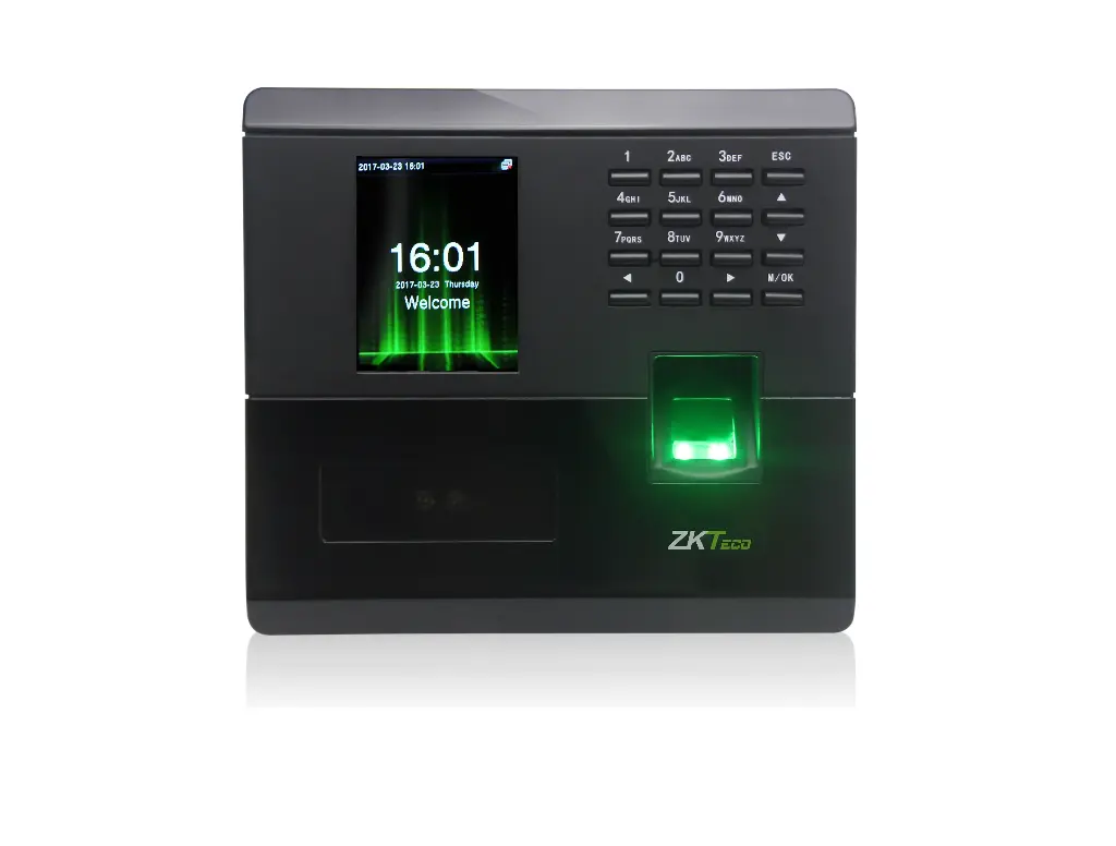 جهاز بصمة وجه وبصمة إصبع زد كي تيكو (Visible Light) - موديل ZKTeco MB50 | سعة 3000 وجه وأداء احترافي فائق