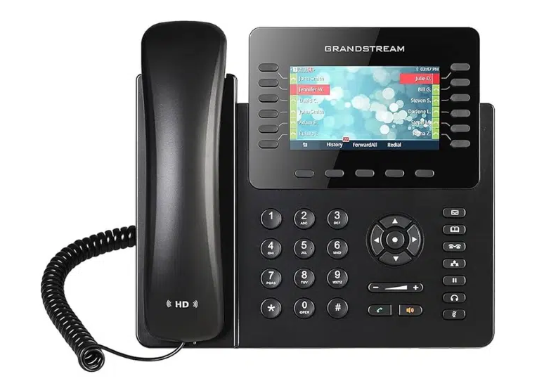 تليفون جراند ستريم IP احترافي (12 خطاً) - موديل GXP2170 | شاشة ملونة وبلوتوث وجيجابت وجودة HD