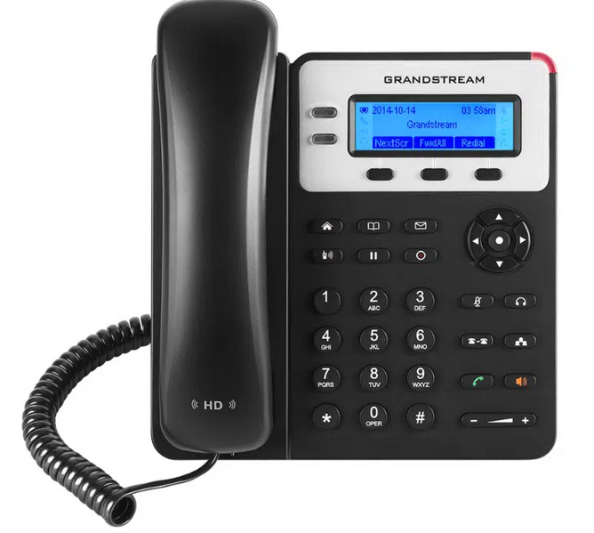 تليفون جراند ستريم IP احترافي (خطين PoE) - موديل GXP1625 | جودة صوت HD وأداء موثوق