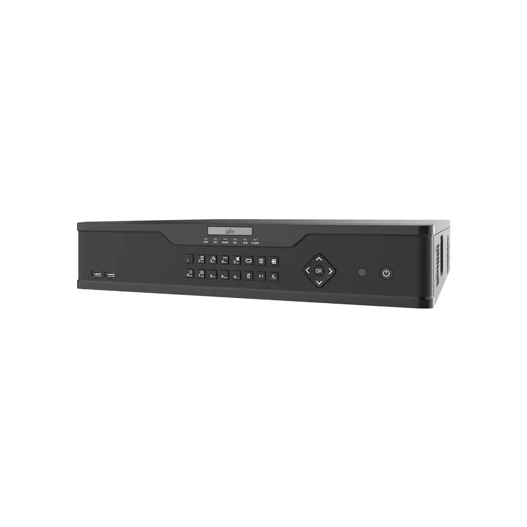 جهاز تسجيل يوني فيو NVR (64 قناة) Enterprise - موديل NVR308-64X | دعم 4K ومساحة 8 هارد ديسك