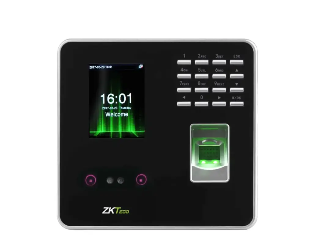 ZKTeco MB20 Face Recognition, Face & Fingerprint Attendance, MB20 Price Egypt, Visible Light Facial Terminal, ZKTeco Egypt.