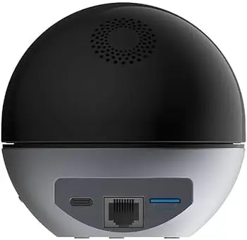 EZVIZ E6 Smart Home Camera, 3K Wi-Fi Camera, EZVIZ Egypt, 360-degree Indoor Camera, AI Baby Monitor.