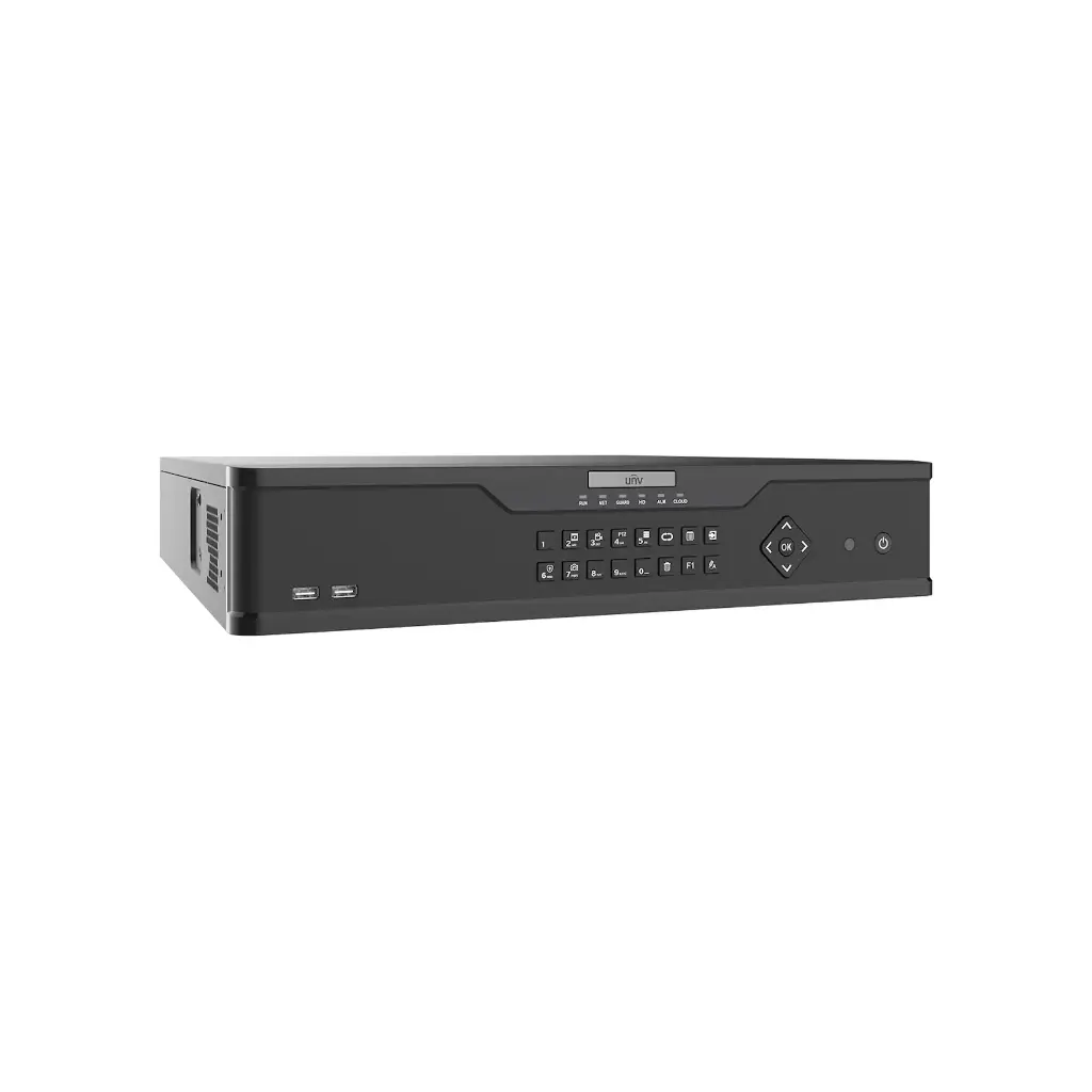 جهاز تسجيل يوني فيو (32 قناة) احترافي - موديل NVR304-32X | دعم دقة 4K و 4 هارد ديسك وتكنولوجيا Ultra 265