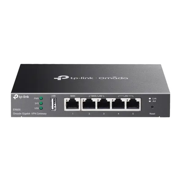 TP-Link Omada Gigabit VPN Router - ER605 | Multi-WAN Load Balance & Secure Networking