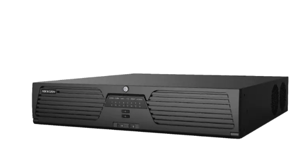 Hikvision M-Series NVR, 32-Ch 8K NVR, DS-9632NI-M8 Egypt, 8-SATA RAID NVR, Enterprise IP Recorder 8K.