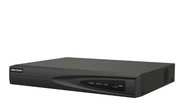 Hikvision DS-7604NI-K1 4-Channel NVR | 4K Ultra HD Recording & Supports 8MP IP Cameras