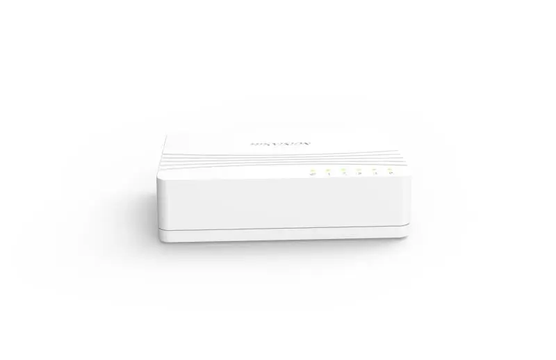 سويتش هيك فيجن 5 مخرج (Fast Ethernet) - موديل DS-3E0105D-E | تصميم مدمج وسعر اقتصادي