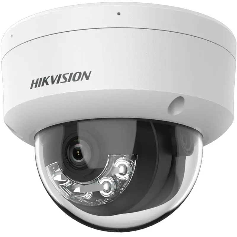كاميرا هيك فيجن IP داخلية دوم (4 ميجا) تصوير ملون ليلي - موديل DS-2CD1143G2-LIU | إضاءة مزدوجة وميكروفون مدمج