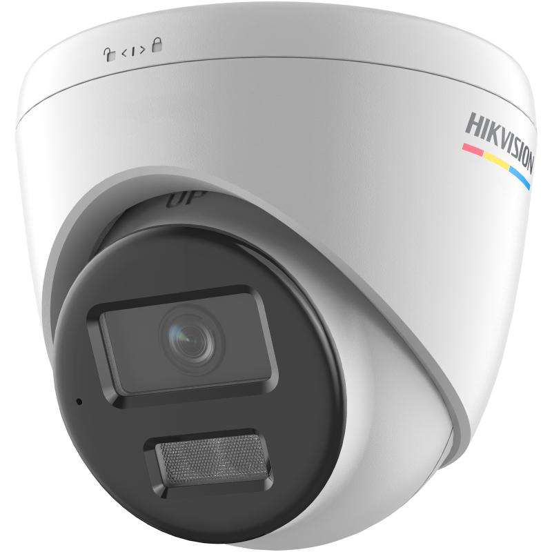 Hikvision ColorVu Smart Hybrid, 4MP IP Turret Camera, DS-2CD1347G2H-LIU Egypt, F1.0 Super Aperture Camera, Smart Night Vision CCTV.