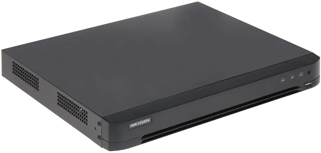 Hikvision 16-Ch AcuSense DVR, Face Recognition DVR, iDS-7216HQHI-M2/FA Egypt, 16-Port Smart DVR, Dual SATA Analog Recorder.