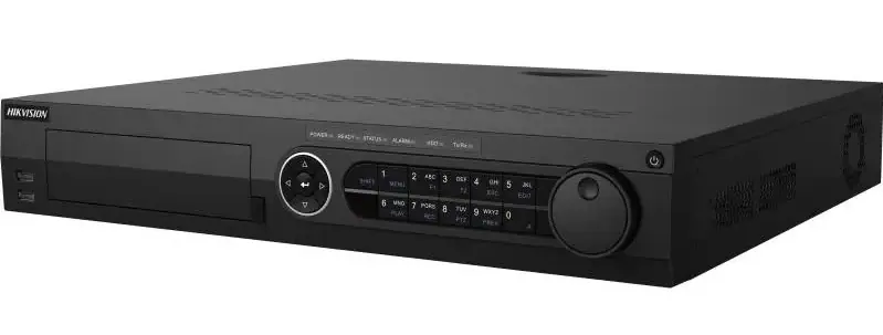 Hikvision 32-Ch AcuSense DVR, 32-Channel Smart DVR, iDS-7332HQHI-M4/S Egypt, 32-Port DVR 4-SATA, Enterprise Analog Recorder.