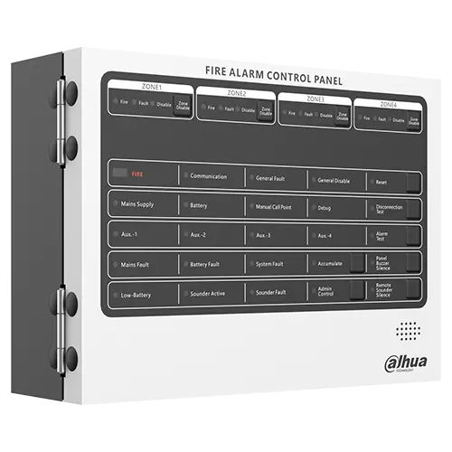 [DHI-HY-C102-4] Dahua Conventional Fire Alarm Control Panel (4 Zones)