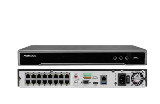 Hikvision 16-Port PoE NVR, 16-Ch AcuSense NVR, DS-7616NXI-K2/16P Egypt, 16-Ch 4K Smart NVR, Enterprise IP Recorder.