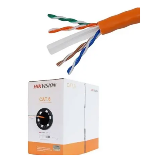[DS-1LN6-UU] Hikvision Cable 305m CAT6 UTP Network Cable (Solid Copper, 0.565 mm, CM)
