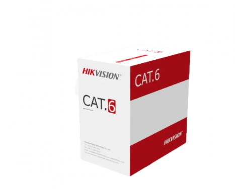 [DS-1LN6U-WCCA] Hikvision 305m CAT6 UTP Network Cable (CCA,0.565 mm)
